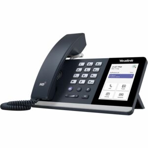 Yealink IP Phone - Corded - Bluetooth, Wi-Fi - Wall Mountable, Desktop - Classic Gray 1301215
