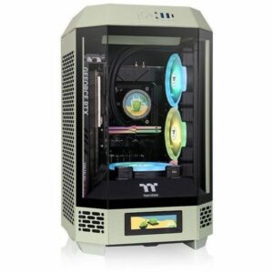 Thermaltake The Tower 250 Matcha Green Mini Tower Chassis CA-1Z9-00SEWN-00