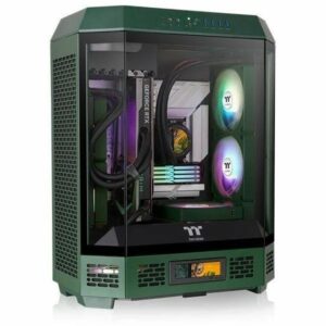 Thermaltake The Tower 600 Racing Green Mid Tower Chassis CA-1Z1-00MCWN-00