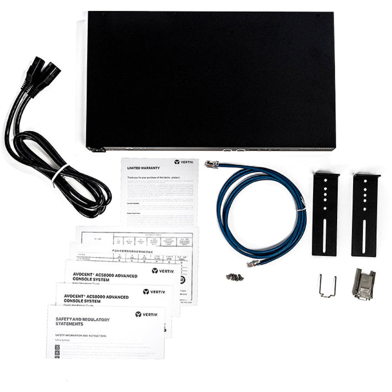 Vertiv Avocent 8-Port ACS8000 Console System with single AC Power Supply ACS8008SAC-400 - Image 2