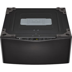 1.0 CuFt SideKick™ 29" Pedestal Washer - Black Steel