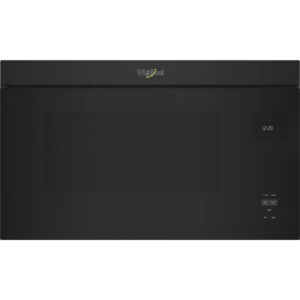 1.1 Cu Ft Flush Mount Microwave with Turntable Free Design - Black