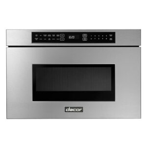1.2 CuFt 950 Watt Built-In Microwave Drawer in Silver Stainless Steel
