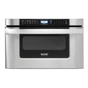 1.2 CuFt Carousel Series 1000 Watt Stainless Steel Built-In Microwave Oven Drawer