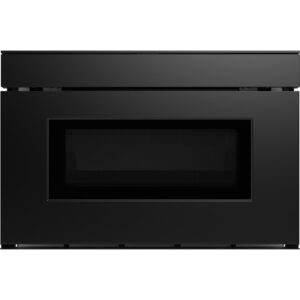 1.2 CuFt Smart Deco Series Built-In Microwave Drawer Oven in Black with Easy Wave Open