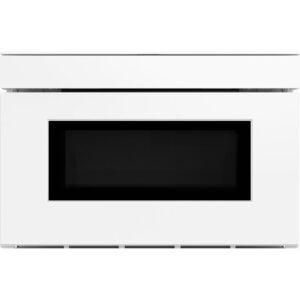 1.2 CuFt Smart Deco Series Built-In Microwave Drawer Oven in White with Easy Wave Open