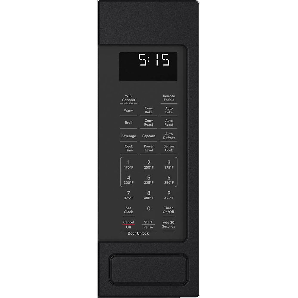 1.5 CuFt Smart 1000W Countertop Convection Microwave in Matte Black - Image 2