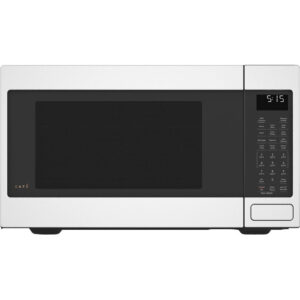 1.5 CuFt Smart 1000W Countertop Convection Microwave in Matte White