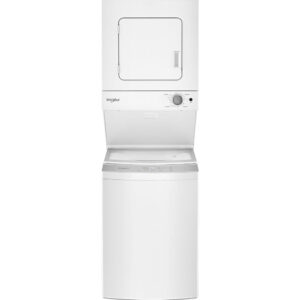 1.6 CuFt Electric Stacked Laundry Center with 6 Wash Cycles and Wrinkle Shield™