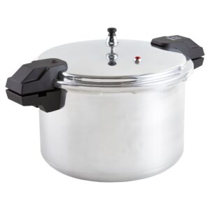 16qt Aluminum Pressure Cooker, 10 PSI