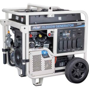 15,000-Watt Dual-Fuel Generator with Electric Start and CO Alert
