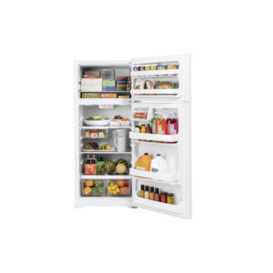 17.5 Cu-Ft Top-Mount Refrigerator in White