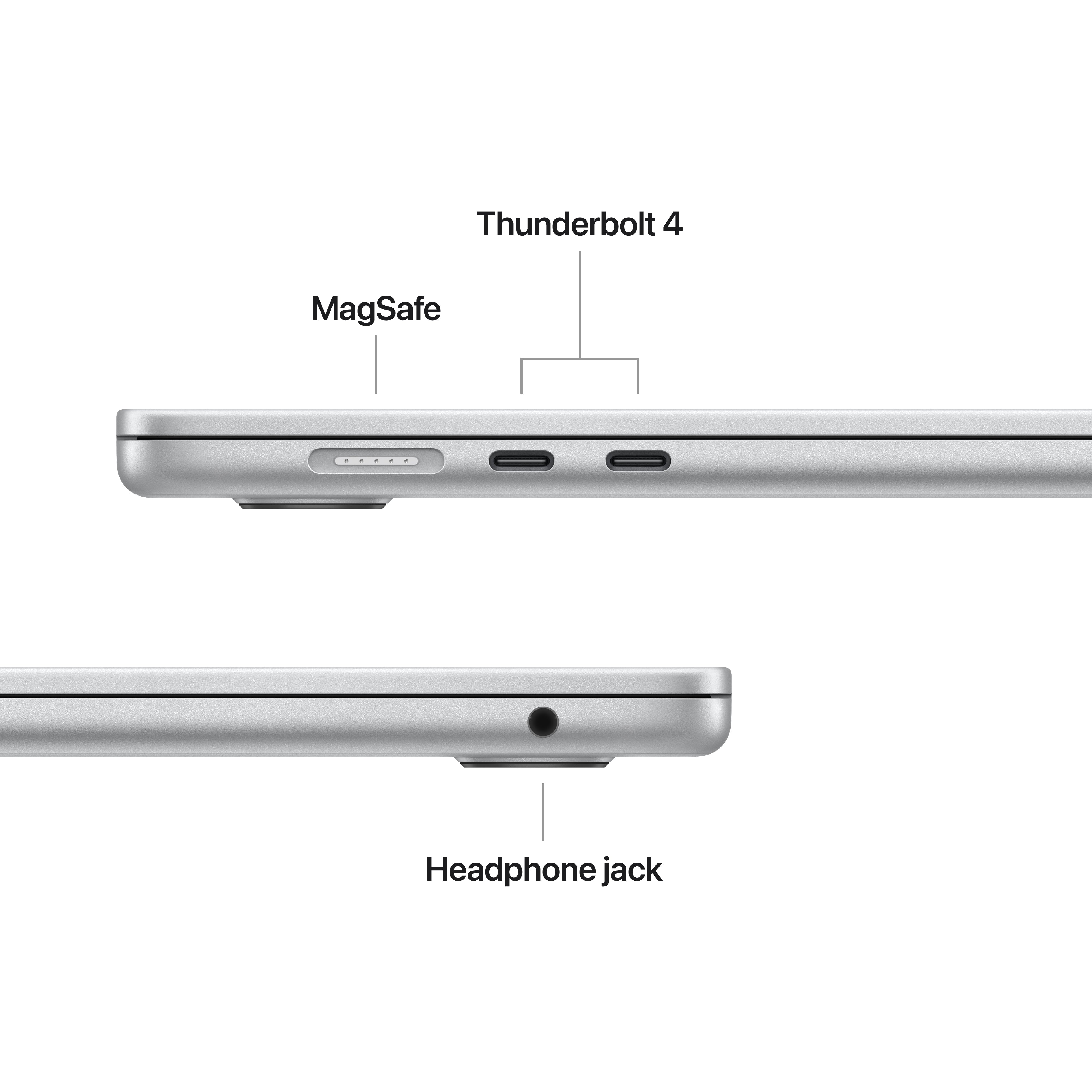 15-inch MacBook Air - M5 10-core CPU 10-core GPU - 32GB Memory - 2TB Storage - Silver - Image 4