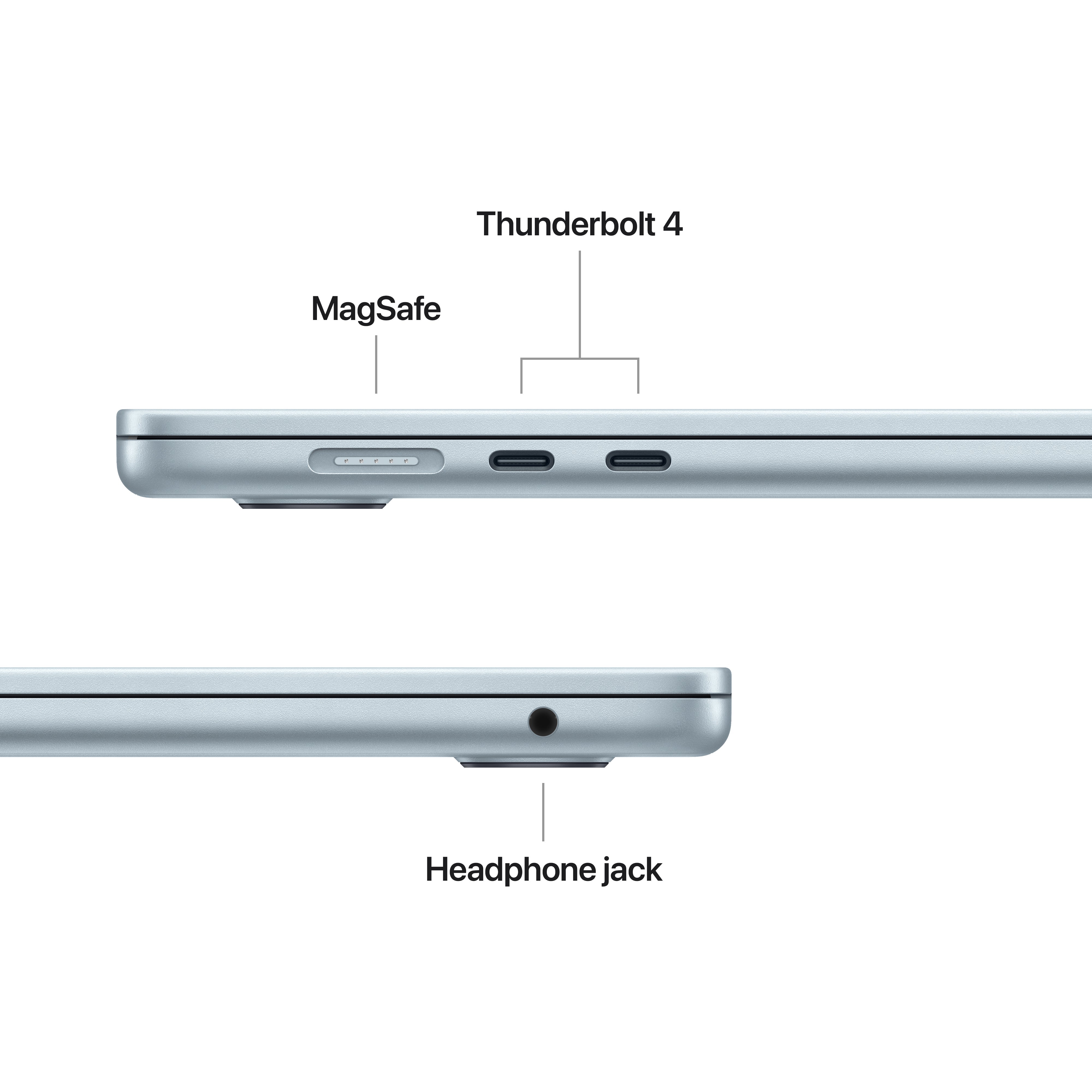 15-inch MacBook Air - M5 10-core CPU 10-core GPU - 32GB Memory - 4TB Storage - Sky Blue - Image 6