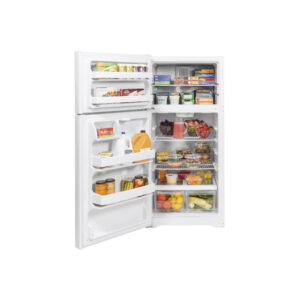 15.6 CuFt Top Freezer Refrigerator/Left Hinge (Reversible) - White