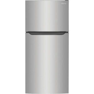 18 Cu-Ft Top Freezer Refrigerator - Stainless Steel