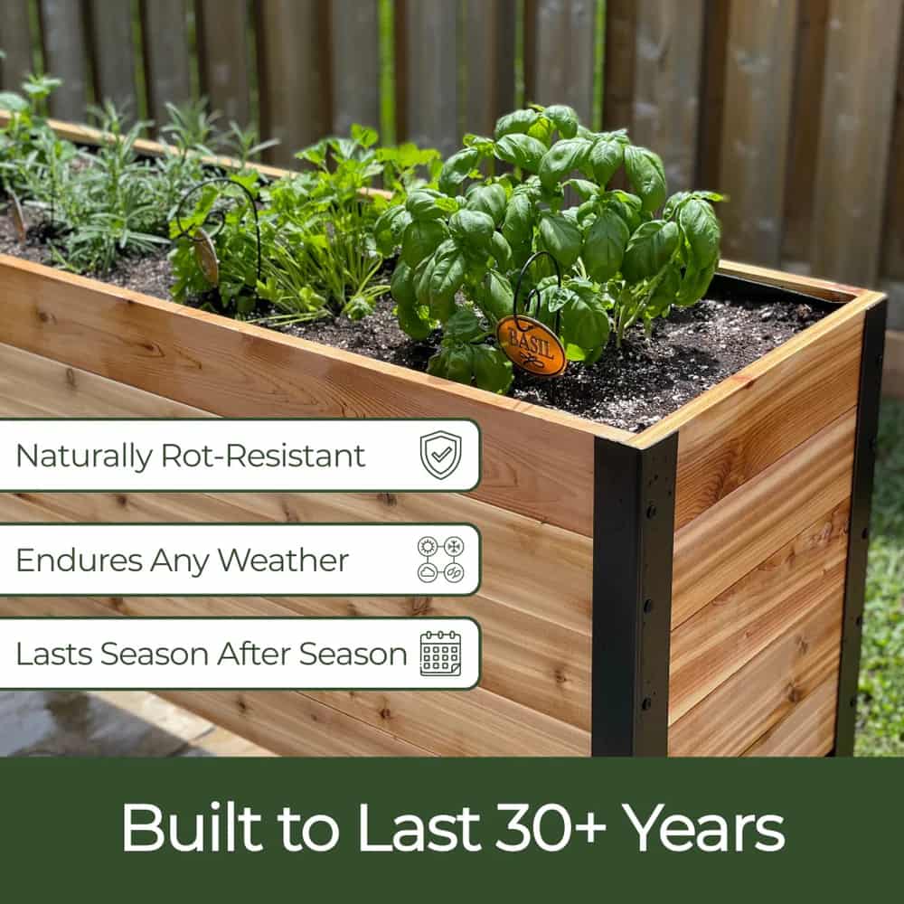 18" x 48" Raised Garden Bed - 30" TALL - Image 3