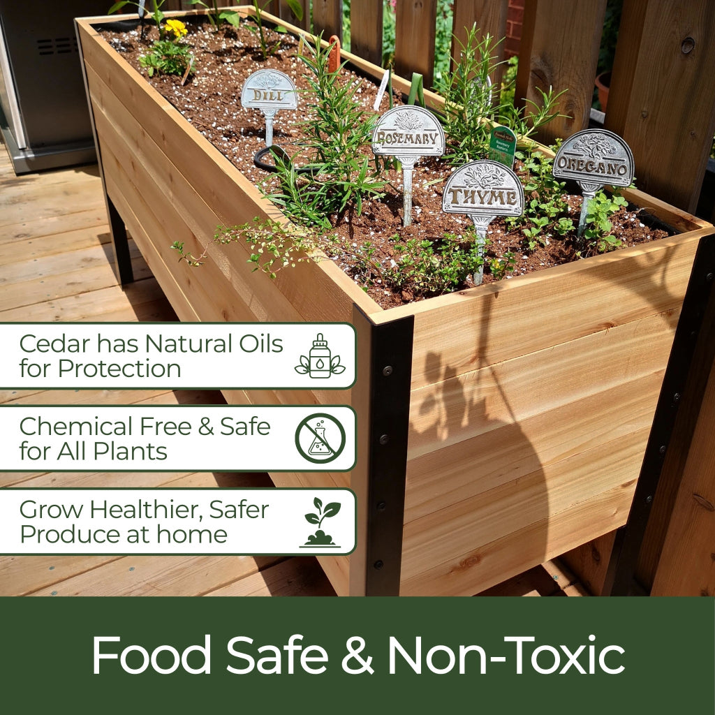 18" x 48" Raised Garden Bed - 30" TALL - Image 6