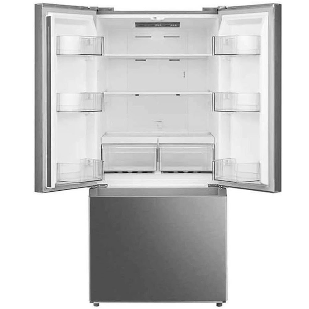 18.4 CuFt French Door Bottom Freezer Refrigerator in Stainless Steel - Image 2