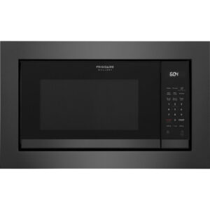 2.2 CuFt 1100 Wattage Over-The-Range Microwave in Black Stainless with Sensor Cook