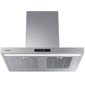 30" 630 CFM Range Hood in Clean Grey Panel/Stainless Steel Duct