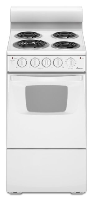 2.6 CuFt Freestanding Electric Range in White