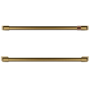 30" Custom Handles for Double Wall Oven - Brushed Brass