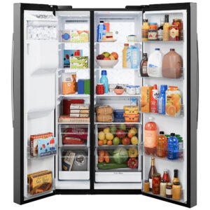 27.7 CuFt Side-By-Side Refrigerator in Stainless Steel