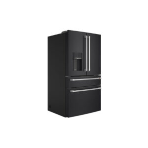 27.8 CuFt Smart 4-Door French-Door Refrigerator In Matte Black