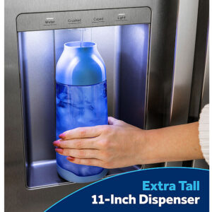 27.9 CuFt Side-By-Side Refrigerator in Slate