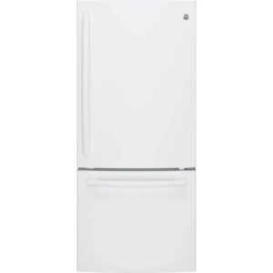 21.0 Cu Ft Bottom Freezer Refrigerator - White