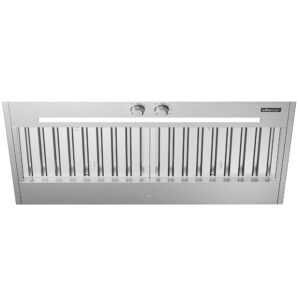 36" Externally Vented Wall Hood Liner - Silver Stainless Steel