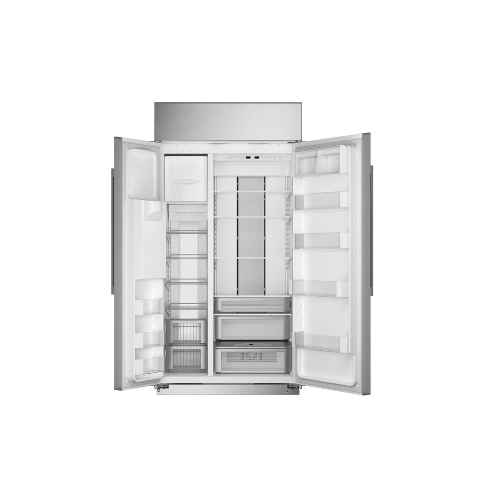 24.4 CuFt Smart Built-In Side-by-Side Panel Ready Refrigerator - Image 2