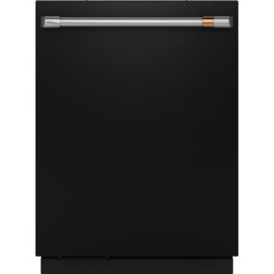 39 dBA CustomFit Smart Dishwasher in Matte Black with Ultra Wash Top Rack