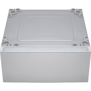 29" Laundry Pedestal - Brushed Platinum Steel