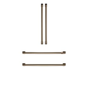 4-Door French Door Refrigerator 4 Piece Handle Kit - Brushed Bronze