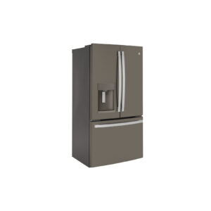 22.1 Cu Ft Counter Depth French-Door Refrigerator with External Dispenser - Fingerprint Resistant Slate
