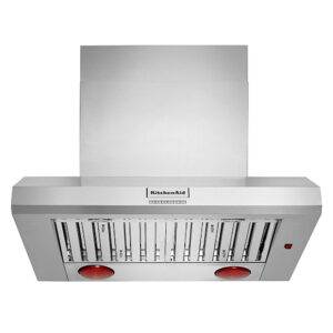 36" 585/1170 CFM Motor Class Commercial Style Wall Mount Canopy Range Hood - Stainless Steel