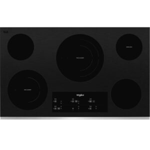 36" Electric Ceramic Glass Cooktop with Triple Radiant Element