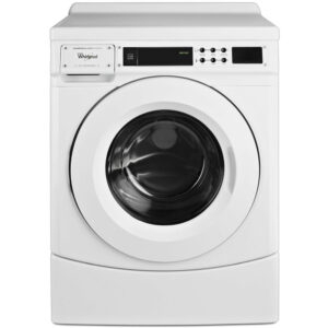3.1 CuFt Commercial Front Load Electric Washer with Card Reader Compatibility