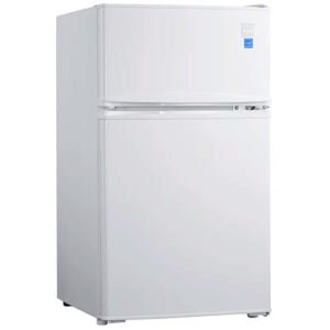 3.1 CuFt Wide Compact Refrigerator in White