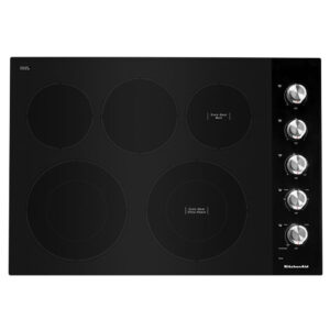 30-inch Electric Cooktop -Black