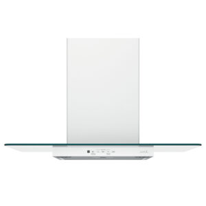 30-inch Recirculating 350 CFM Range Hood with Canopy Chimney - Matte White