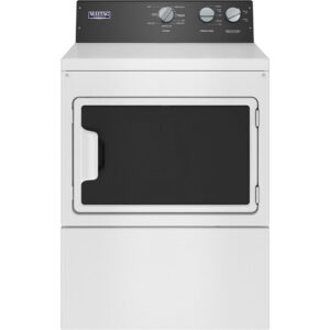 3.5 CuFt Electric Top Load Washer with 7.4 CuFt Electric Dryer in White