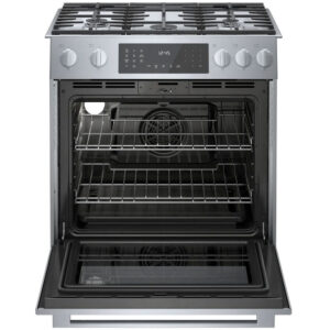 4.6 Cu. Ft 30" Wide Benchmark® Dual Fuel Slide-in Range