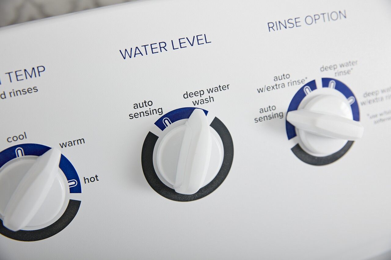 3.8 CuFt Electric Top Load White Washer with High-Efficiency Agitator and Wash System - Image 10