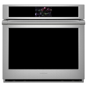 30-Inch Smart Self Cleaning  Electric Convection Wall Oven With Air Fry In Stainless Steal