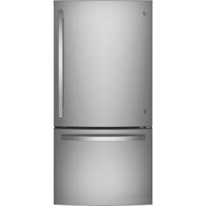24.8 Cu Ft Bottom Freezer Mount Refrigerator - Stainless Steel