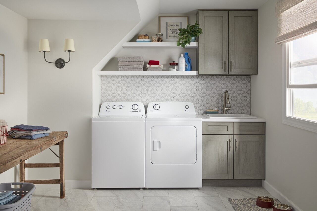3.8 CuFt Electric Top Load White Washer with High-Efficiency Agitator and Wash System - Image 11
