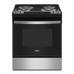 4.8 CuFt Electric Range in Stainless Steel with Frozen Bake™ Technology